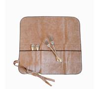 Hagerty - Silver Guard Cutlery Roll Housse pour Couverts - 41,5x40 cm | en Argent ou Argentés, Rangement Pratique à Effet Anti-Ternissement, 12 Compartiments pour Fourchettes à Fruits et à Poisson