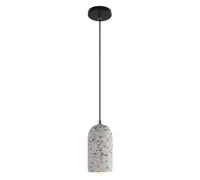 HAIDU Abat-Jour de Lustre de Plafond en terrazzo, Lampe à Suspension de Couleur de Style Simple rétro, luminaires à tête Unique de Base E27, Lampe Suspendue de Porche de Salle de Repos de Salle de co