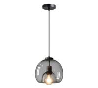 HAIDU Suspension à vis E27 à tête Unique, Lampe Suspendue créative en Verre à Transmission de lumière élevée, Lustre de Style Minimaliste français, luminaires décoratifs pour Studio, hôtel, restauran