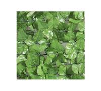 Haie Artificielle Feuilles De Rosier 18 M - 6 Rouleaux 3 X 1 M - Jardideco Vert
