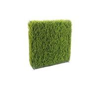 Haie artificielle haute gamme spécial extérieur / cyprès artificiel juniperus vert - dim : 105 x 23 x 100 cm