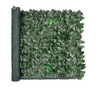 Haie Artificielle Synthétique Clôture Feuilles Réseau Tissu D'Intimité Ombre