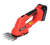 Haie et cisaillement d'herbe Yato YT-828355; 18 V; 1x2,0 Ah accu.