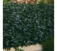 Haie végétale artificielle - vert foncé et vert tendre - 1,00 x 3 m - Duo JET7GARDEN