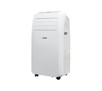 Haier Climatiseur Portable AM12AA1GAA 12000 BTU Blanc | 3 Modes: Cool/Fan/Dry, Affichage Numérique, Roulettes Intégrées, Minuterie Programmable, Oscillation Automatique