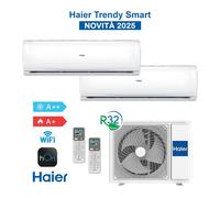 Climatiseur double split 9000 + 12 000 BTU Inverter - Trendy 9+12