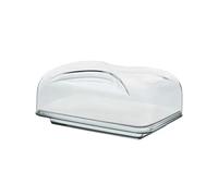 Haier HAGCB40 Boîte à Fromage - avec Plateau - Planche à Découper en Porcelaine et Couvercle - Rectangulaire - Élégante - 25,5x18x11,5 cm - Haier par Guzzini