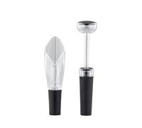 Haier HAWGKIT02 Jeu d'Accessoires Pour Le Vin, Avec Aérateur de vin,Bouchon à Vide et bec Verseur Anti Gouttes, Stop Gouttes, Décanteur de vin, Qualité Supérieure, Ensemble Cadeau