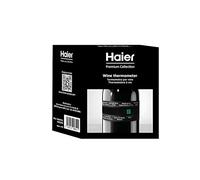 Haier Thermomètre à vin en acier inoxydable - Lecture rapide et précise de la température en 30 secondes, sans batterie, facile à utiliser pour servir le vin, indicateur de température 4-24°C