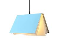 HAIIQU Abat-Jour De Type Livre Créatif Suspension Bibliothèque Industrielle Abat-Jour Suspendu en Métal pour Chambre De Garçon Luminaire De Lustre pour La Salle De u Centre De Nouvelles