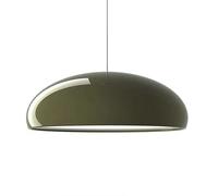HAIIQU Plafond D'éclairage Suspendu Lampe À Suspension De Personnalité De Design Italien Lampe À Dôme en Métal Lustre Unique D'île De Style Médiéval Luminaire De Plafond Semi-affleurant pour Salon À