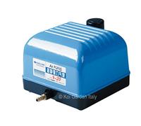 Hailea Pompe à air, oxygénateur pour aquarium et bassin V20, jusqu'à 1200 l/h, pompe à membrane avec boîtier en aluminium