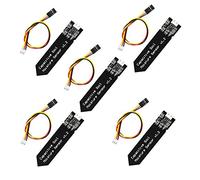 Hailege 5pcs Module de capteur d’humidité du sol capacitif à large tension 3.3~5.5V avec fil de câble pour Arduino