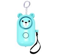 Hailerio Alarme Personnelle, Poche, Porte Cle Alarme d'urgence avec Torche Anti Agression avec Lumière LED for Femmes, Enfant, Personnes Âgées