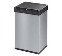 Hailo 0840-121 BigBox Collecteur de Déchet Acier Inoxydable Argent 53 x 35 x 8 cm 35 L