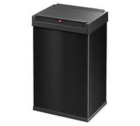 Hailo Poubelle 0840-141 Acier inoxydable Noir 26 x 34 x 50 cm