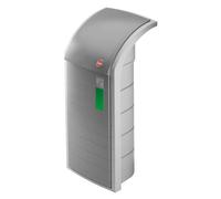 Hailo 0912-060 Collecteur de déchets/matières recyclables ProfiLine WSB Design XXXL - 120 litres, rectangulaire, gris