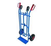 Hailo 1670-001 Diable transformable Acier Inoxydable Bleu 45 x 60 x 123 cm 250 Kg