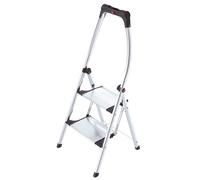 Hailo 4302-301 LivingStep Comfort plus - 2 marches, marchepied pliant avec semelle Soft-Grip