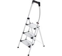 Hailo 4303-301 LivingStep Comfort plus - 3 marches, marchepied pliant avec semelle Soft-Grip