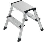 Hailo 4442-701 Escabeau pliant L90 Step-ke® - 2 x 2 marches