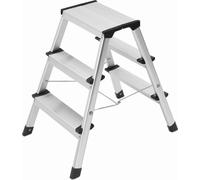 Hailo 4443-701 Escabeau pliant L90 Step-ke® - 2 x 3 marches