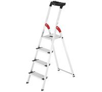 Hailo 8040-415 L80 ComfortLine Aluminium Huishoudtrap 4 Tredes
