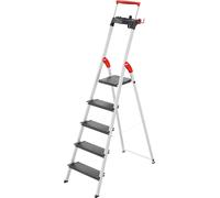 Hailo 8050-507 Échelle de sécurité aluminium L100 TopLine - 5 marches