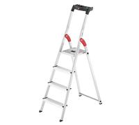Hailo 8160-407 Échelle de sécurité aluminium L60 StandardLine - 4 marches