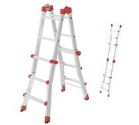Hailo Aluminium Échelle multifonctions M80 4x3nombre de barreaux