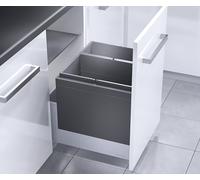 Hailo Collecteur de déchets 3631581 XL Inset 500 18/28 Triple-XL 18 + 28 litres