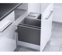 Hailo Collecteur de déchets 3631691 XL Inset 600 28/13/13 Triple-XL 28 + 2x 13 litres