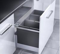 Hailo Collecteur de déchets 3631981 XL Inset 900 28/28/28 Triple-XL 3x 28 L