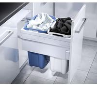 Hailo Collecteur de linge 3270461 Laundry Carrier 45 LC Slide SC 66 litres