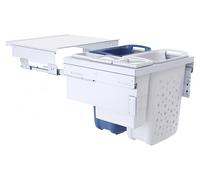 Hailo Collecteur de linge 3270611 Laundry Carrier 60 LC Slide SC 81 litres
