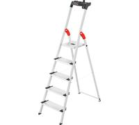 Hailo Échelle de sécurité en alu L80 ComfortLine 5 marches
