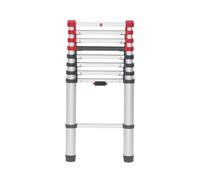 HAILO - Echelle télescopique pliable 9 échelons 2m60 en aluminium - Flexline