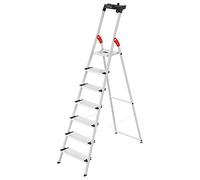 Hailo Hailo L80 ComfortLine, escabeau de sécurité en aluminium, 7 marches Quantité:1