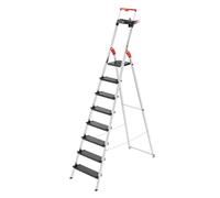 Hailo Hailo L100 TopLine, escabeau de sécurité en aluminium, 8 marches Quantité:1