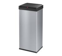 Hailo Hailo Big-Box Swing XL, poubelle grande capacité, 52 litres, argenté Quantité:1