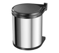 Hailo Hailo Compact-Box M, poubelle encastrable, 15 litres, inox Quantité:1