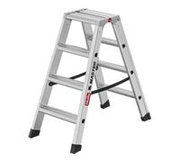 Hailo Hailo Échelle double en aluminium Master D100 2 x 4 marches Quantité:1