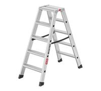 Hailo Hailo Échelle double en aluminium Master D100 2 x 5 marches Quantité:1