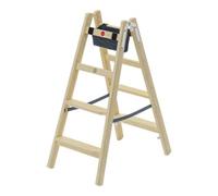 Hailo Hailo Échelle en bois Master H80 2 x 4 marches ergonomique Quantité:1