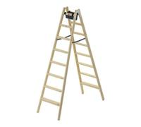 Hailo Hailo Échelle en bois Master H80 2x8 marches Quantité:1