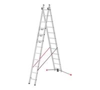 Hailo Hailo Échelle polyvalente Master S110 2 pièces 2 x 12 barreaux Quantité:1