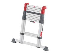 Escalier télescopique en aluminium Hailo Master T100 FlexLine, 11 marches