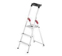 Hailo Hailo L60 StandardLine, escabeau de sécurité en aluminium, 3 marches Quantité:1