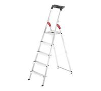 Hailo 8160-507 Échelle de sécurité aluminium L60 StandardLine - 5 marches