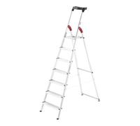 Hailo Hailo L60 StandardLine, escabeau de sécurité en aluminium, 7 marches Quantité:1